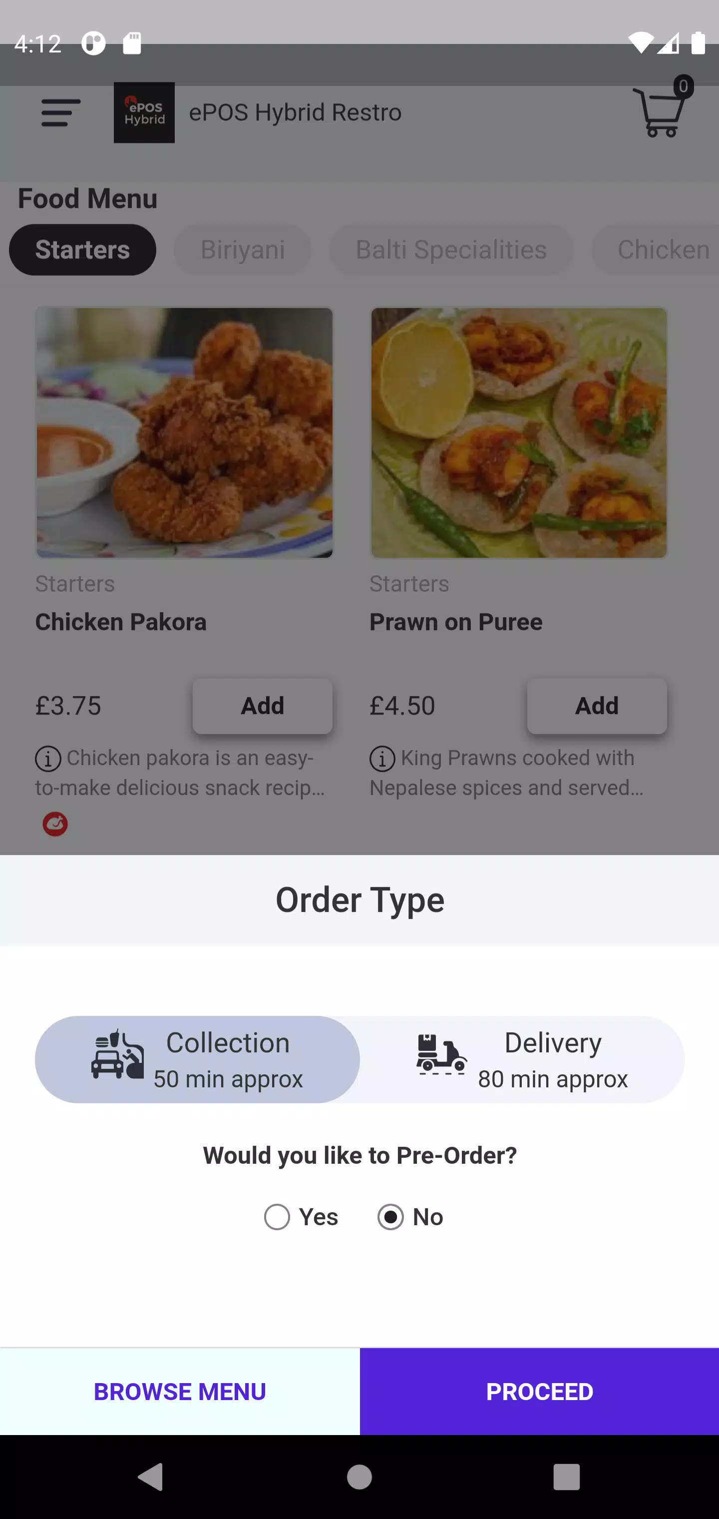 ePOS Hybrid Mobile Appのアプリスクリーンショット2