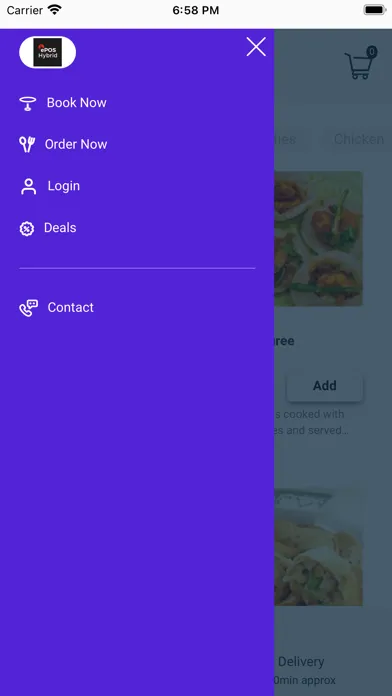 ePOS Hybrid Mobile App Screenshots