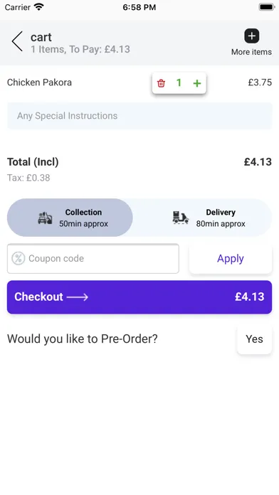 ePOS Hybrid Mobile App Screenshots