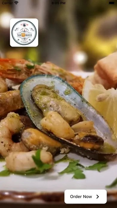 Tangkapan layar SanMarco Deliveroo