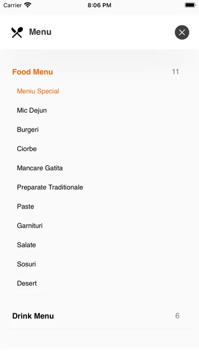 Tangkapan layar SanMarco Deliveroo