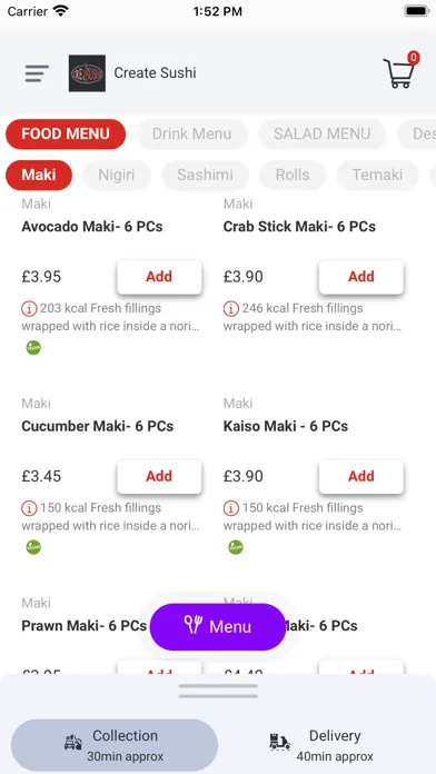 Create Sushi应用截图