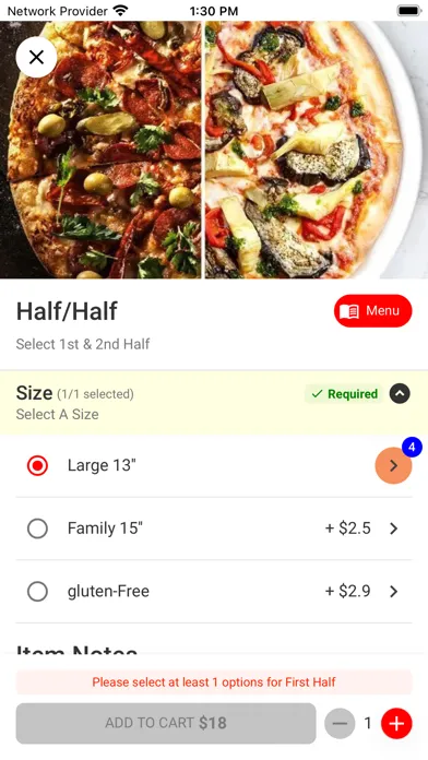 Captures d'écran de Online Ordering Wrapper