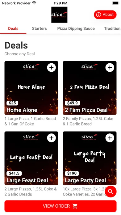 Captures d'écran de Online Ordering Wrapper