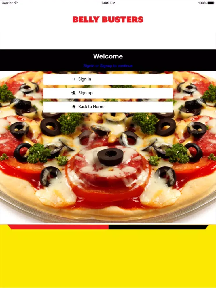 Belly Busters Fornborough iPad 应用截图