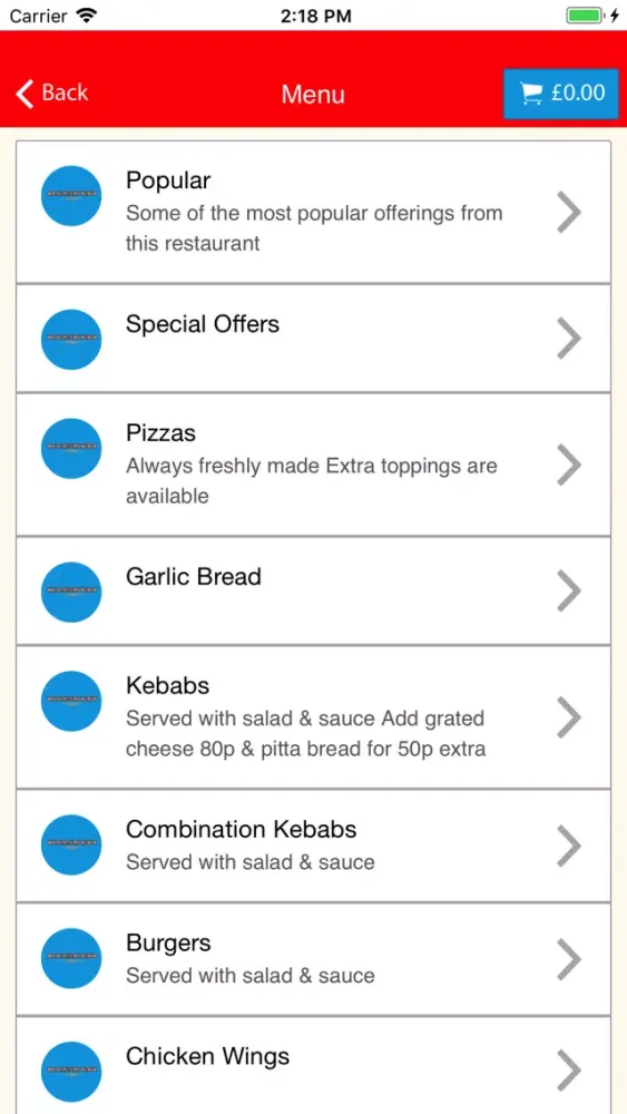 Tangkapan layar Broadstairs Kebab