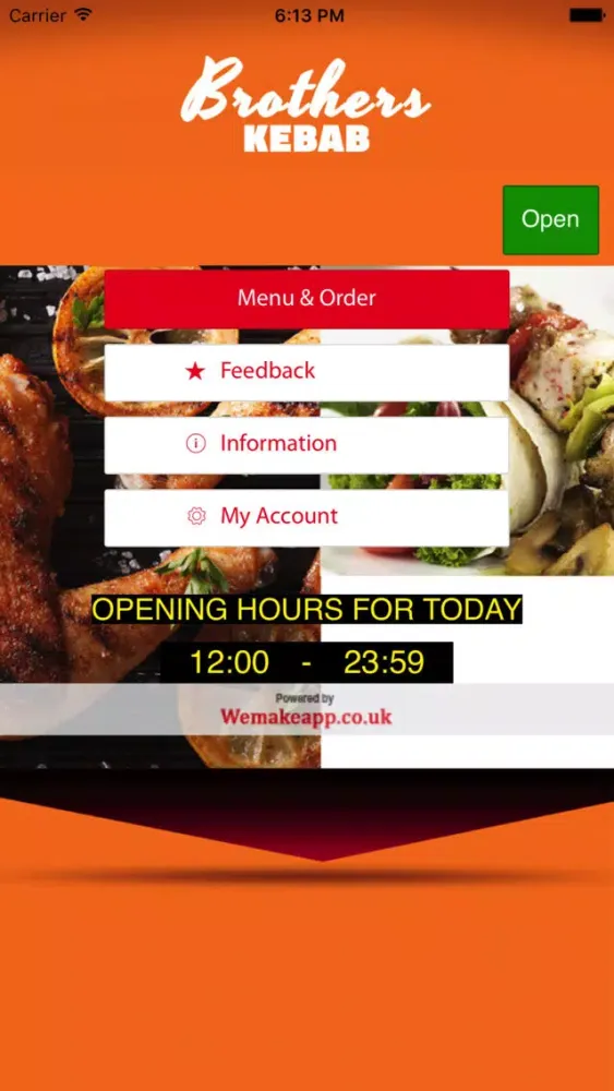 Capturas de tela do Brothers Kebab Forest Hill