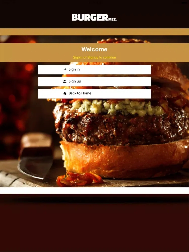 Capturas de pantalla de Burger Mee Worthing iPad 