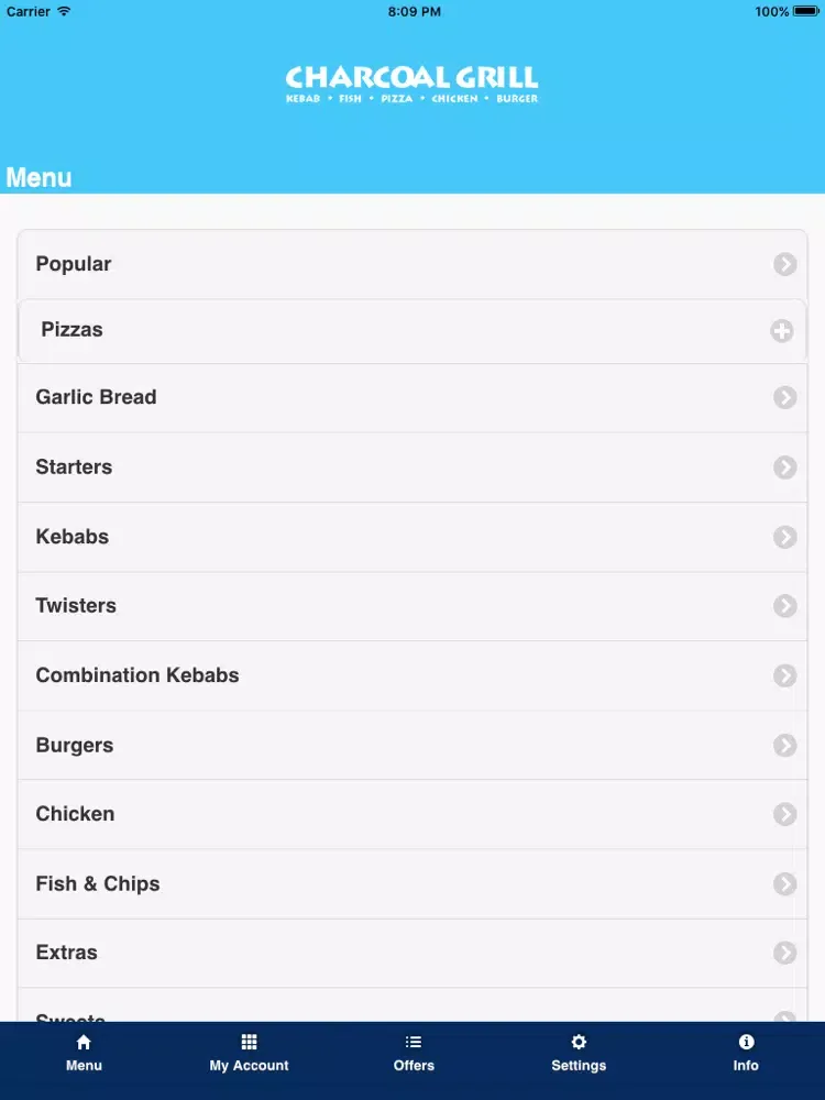 Capturas de pantalla de Charcoal Grill Rustington iPad 