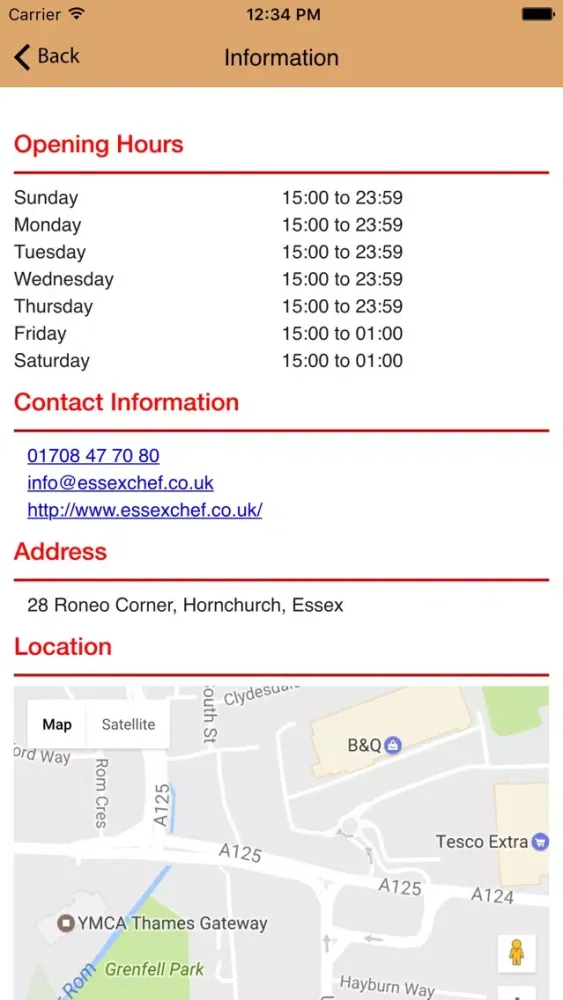Essex Chef Hornchurch Screenshots