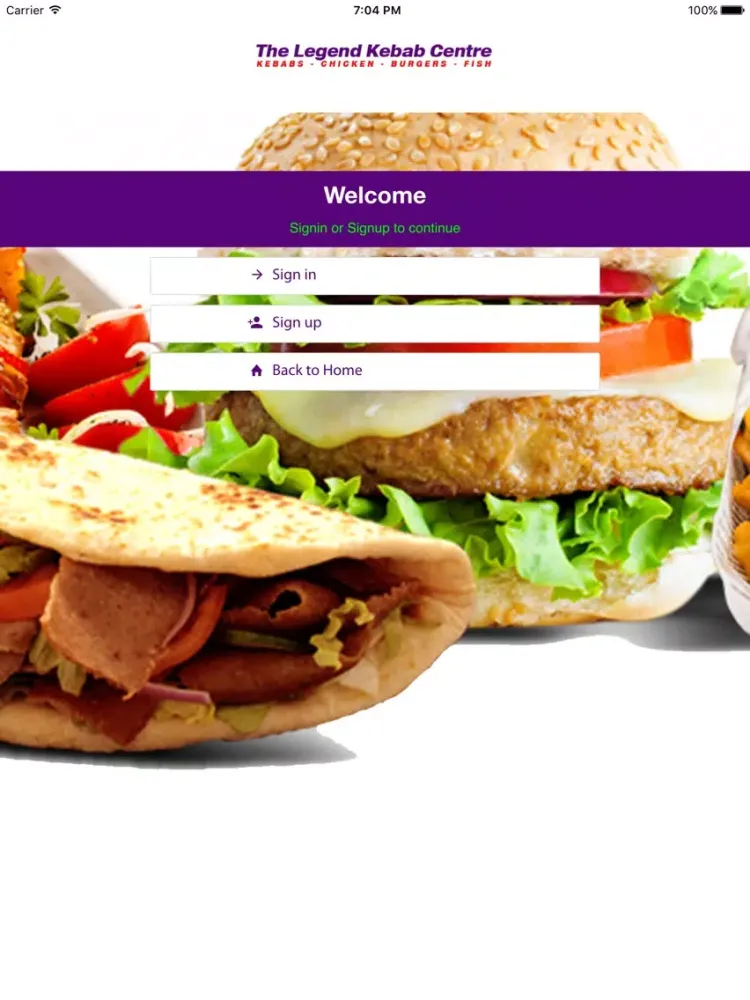 ภาพหน้าจอของ The Legend Kebab Centre iPad 