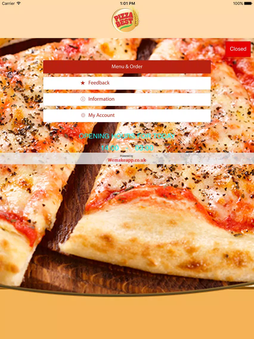 Captures d'écran de Pizza Best iPad 