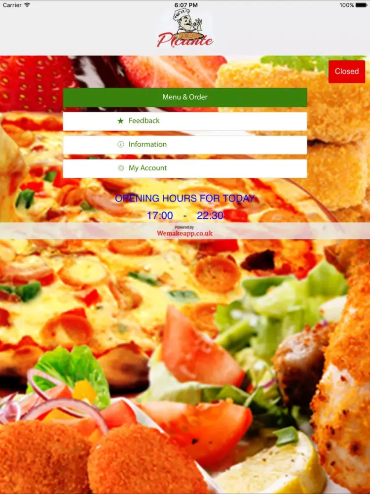 Pizza Picante Portishead iPad  سکرین شاٹس