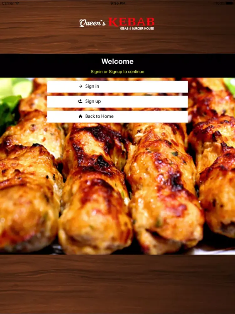 Queens Kebab iPad 应用截图