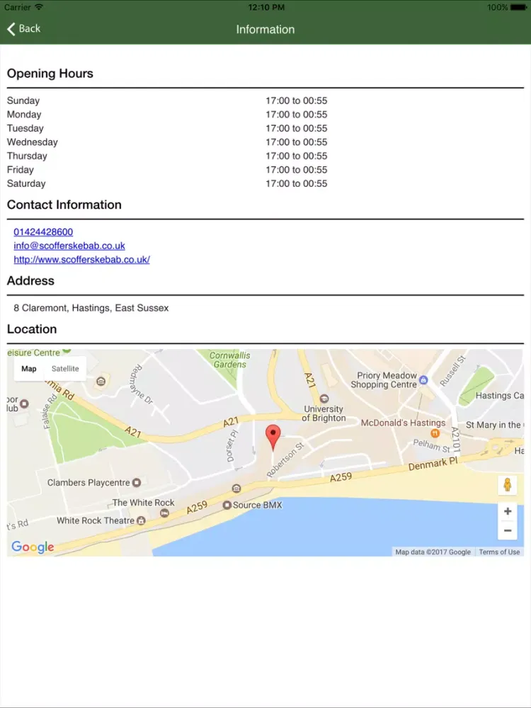 Scoffers Hastings iPad 应用截图