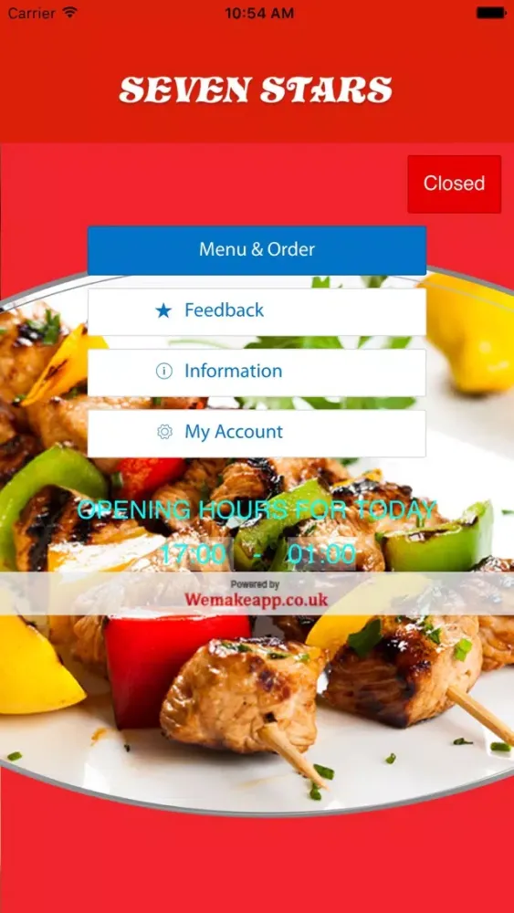 Tangkapan layar 7 Star Kebab