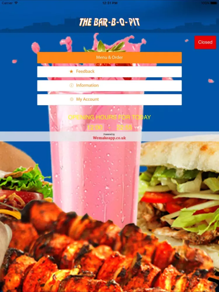 The Bar-B-Q Pit iPad  스크린샷