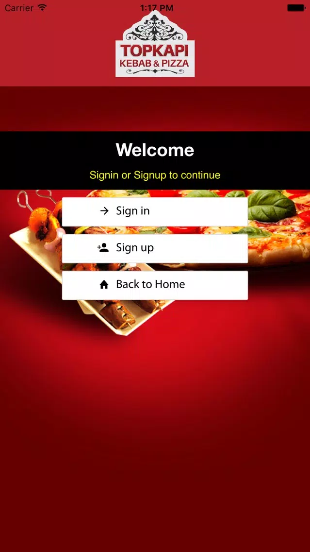 Screenshot di Topkapi Kebab and Pizza