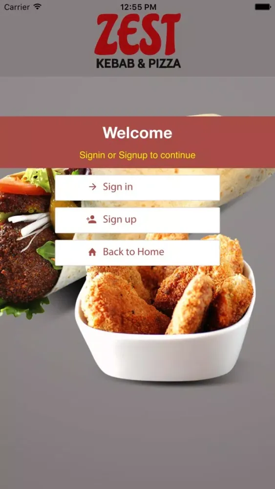 Capturas de pantalla de Zest Kebab and Pizza
