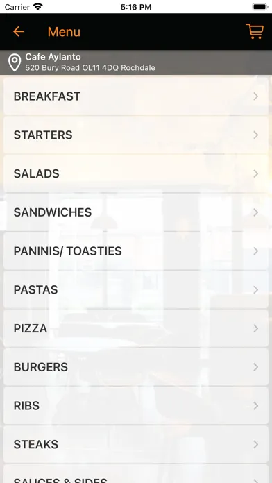 Cafe Aylanto स्क्रीनशॉट