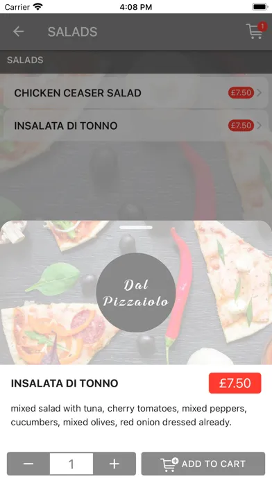 Captures d'écran de Dal Pizzaiolo