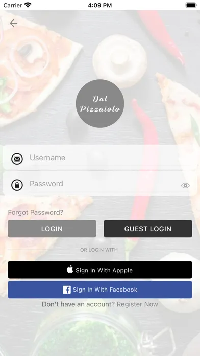 Captures d'écran de Dal Pizzaiolo