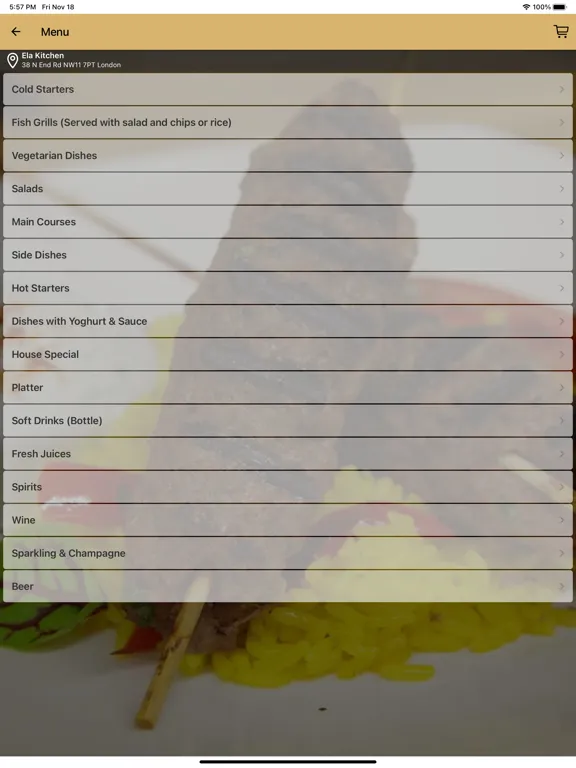 Ela Kitchen iPad  স্ক্রিনশট