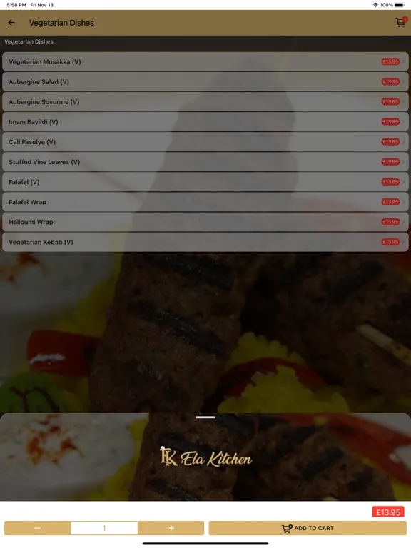 Ela Kitchen iPad  স্ক্রিনশট
