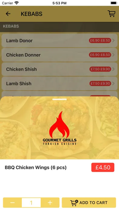 Gourmet Grill スクリーンショット
