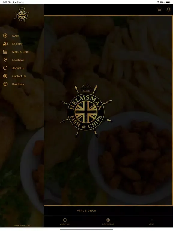 Zrzuty ekranu Helmsman Fish Bar iPad 