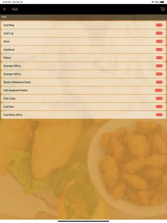 Zrzuty ekranu Helmsman Fish Bar iPad 