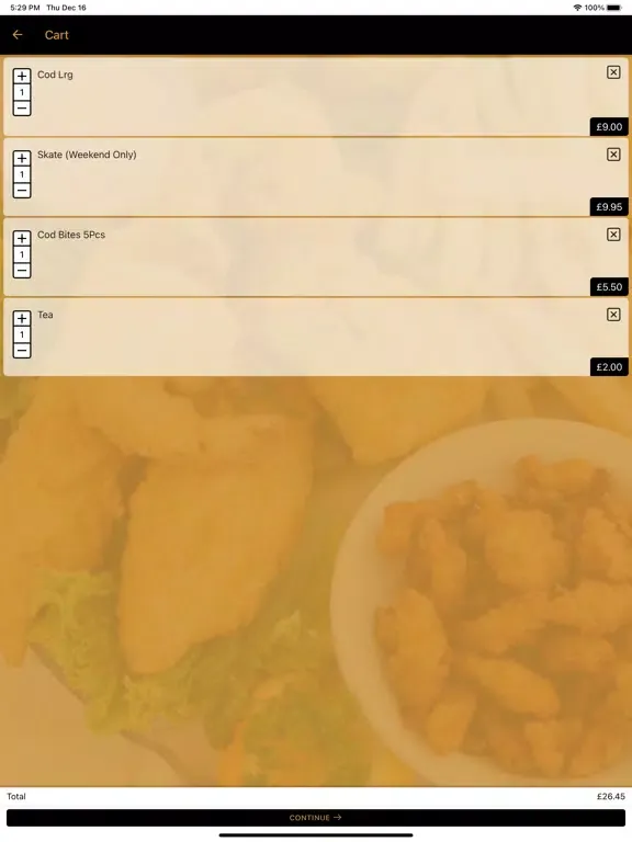 Zrzuty ekranu Helmsman Fish Bar iPad 