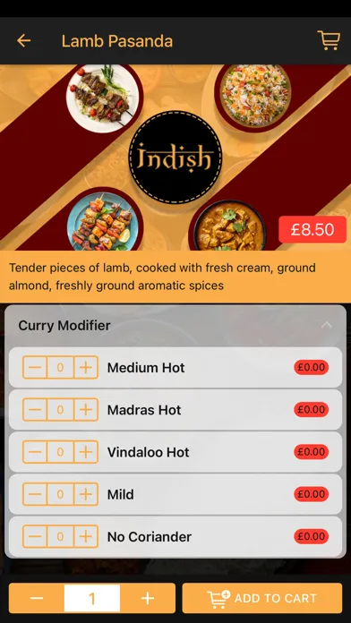 Zrzuty ekranu Indish