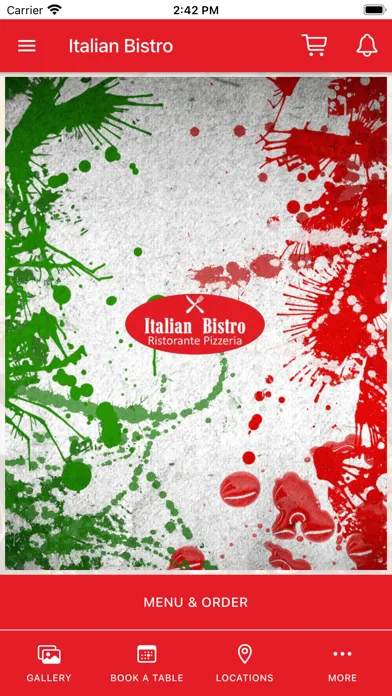 Ảnh chụp màn hình của Italian Bistro