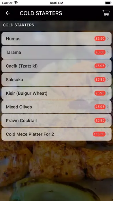 Ảnh chụp màn hình của Laila Turkish Kitchen
