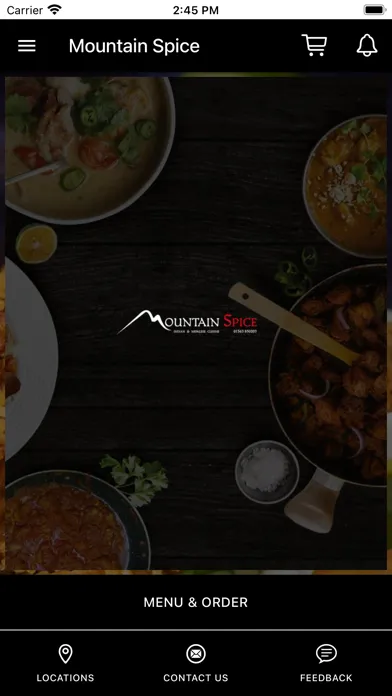Tangkapan skrin Mountain Spice