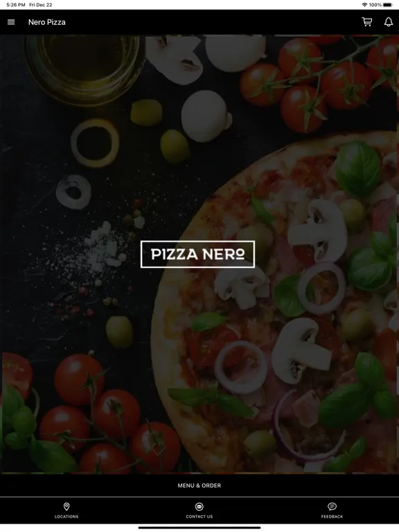 PIZZA NERO iPad  Screenshots