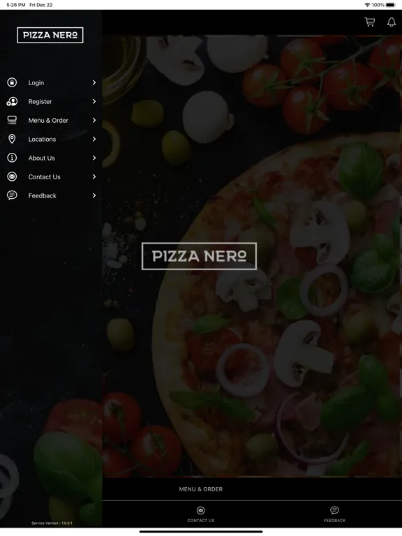 PIZZA NERO iPad  Screenshots