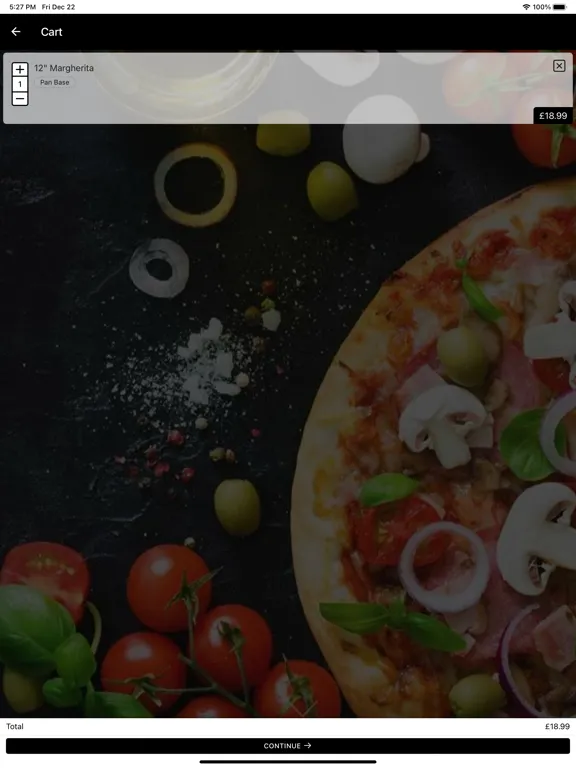 PIZZA NERO iPad  Screenshots