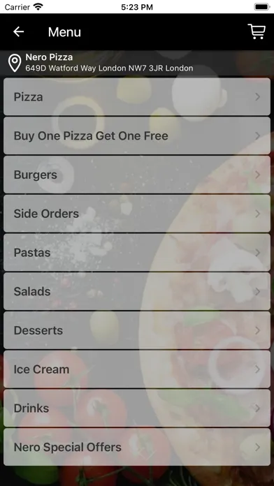 PIZZA NERO Screenshots