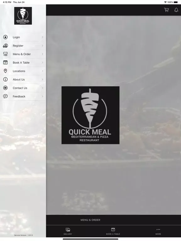 Quick Meal iPad  স্ক্রিনশট