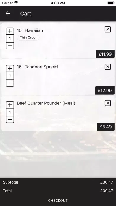 Quick Meal স্ক্রিনশট