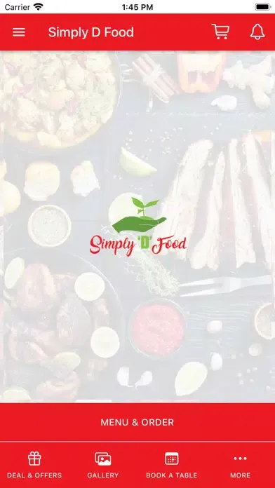 Tangkapan layar Simply D Food