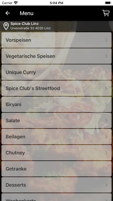 Captures d'écran de Spice Club Linz