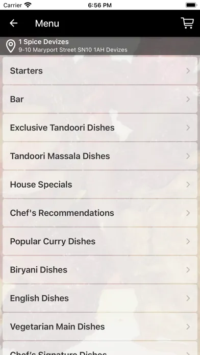 1 Spice Devizes Screenshots