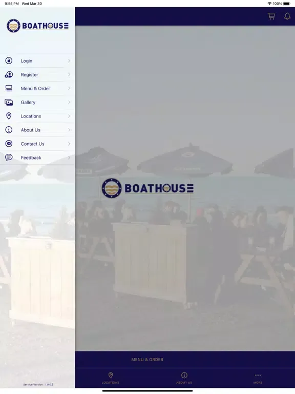 The Boathouse Edinburgh iPad 应用截图