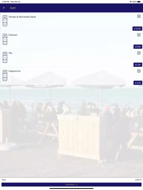 The Boathouse Edinburgh iPad 应用截图