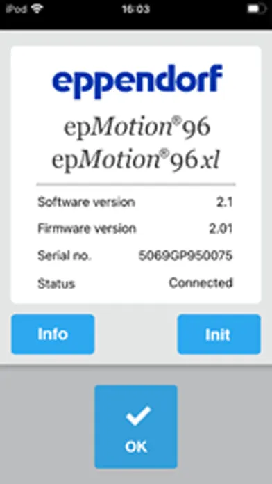 صور epMotion 96 – A control App