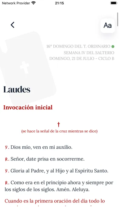 ePrex Liturgia de las Horas Screenshots