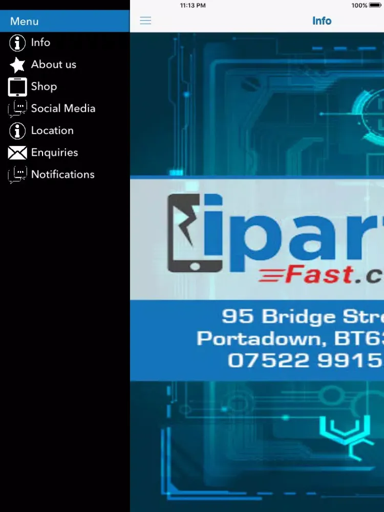 IPartsfast iPad  스크린샷